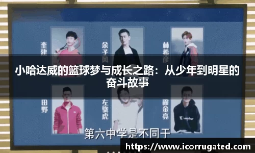 小哈达威的篮球梦与成长之路：从少年到明星的奋斗故事